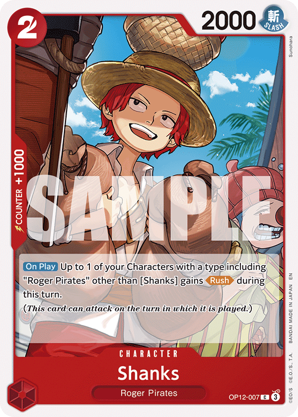Shanks (OP12-007)