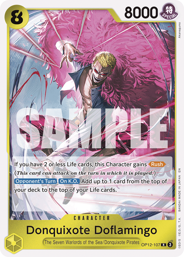 Donquixote Doflamingo (OP12-107)