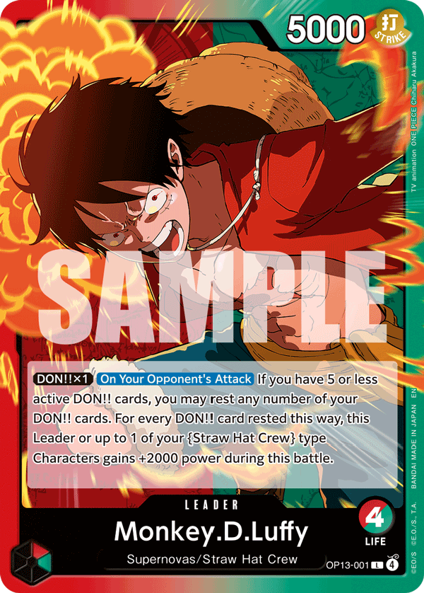Monkey.D.Luffy (OP13-001)
