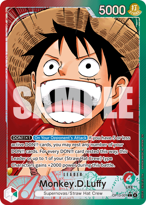 Monkey.D.Luffy (OP13-001_p1)