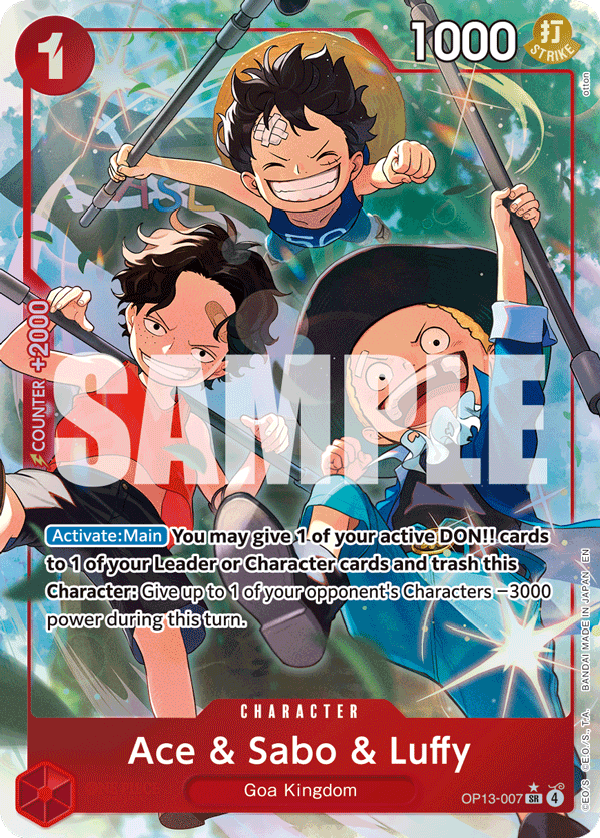 Ace & Sabo & Luffy (OP13-007_p1)
