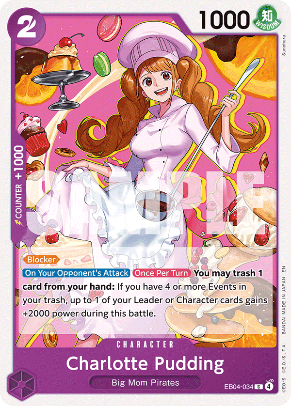 Charlotte Pudding (EB04-034)