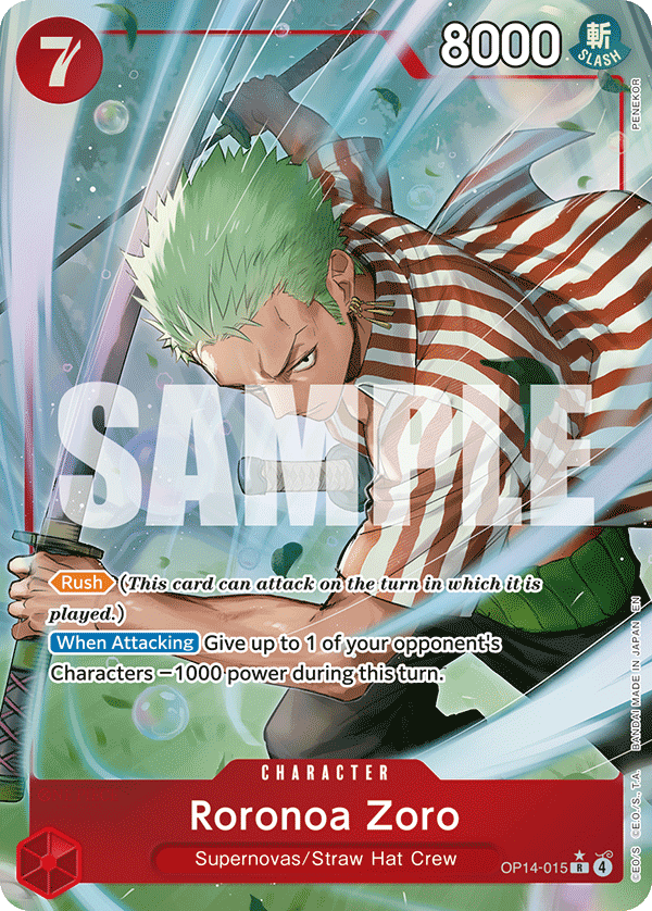 Roronoa Zoro (OP14-015_p1)