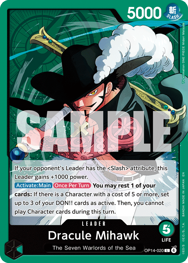 Dracule Mihawk (OP14-020)