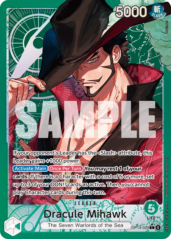 Dracule Mihawk (OP14-020_p1)