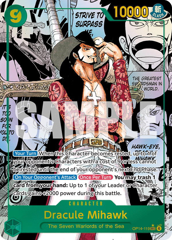 Dracule Mihawk (OP14-119_p2)