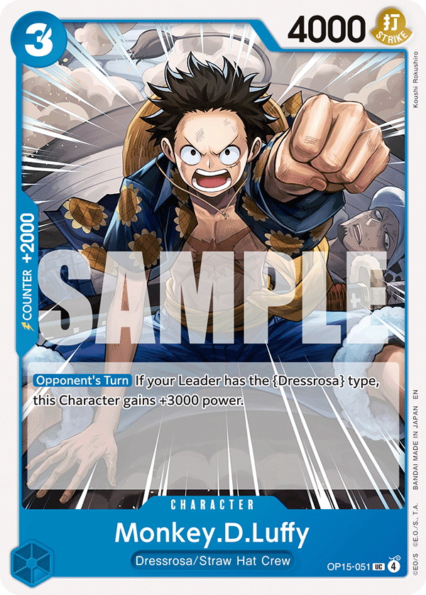 Monkey.D.Luffy (OP15-051)