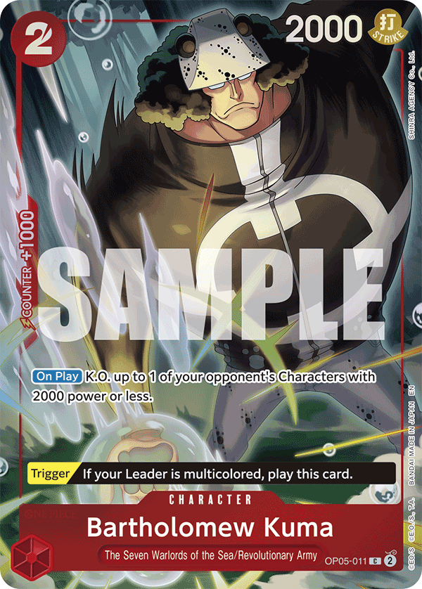 Bartholomew Kuma (OP05-011_c1)