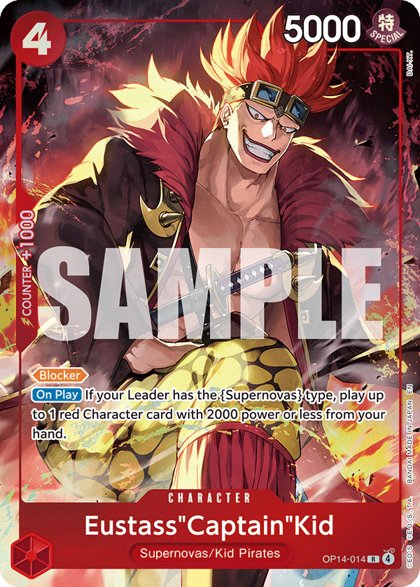 Eustass"Captain"Kid (OP14-014_c1)