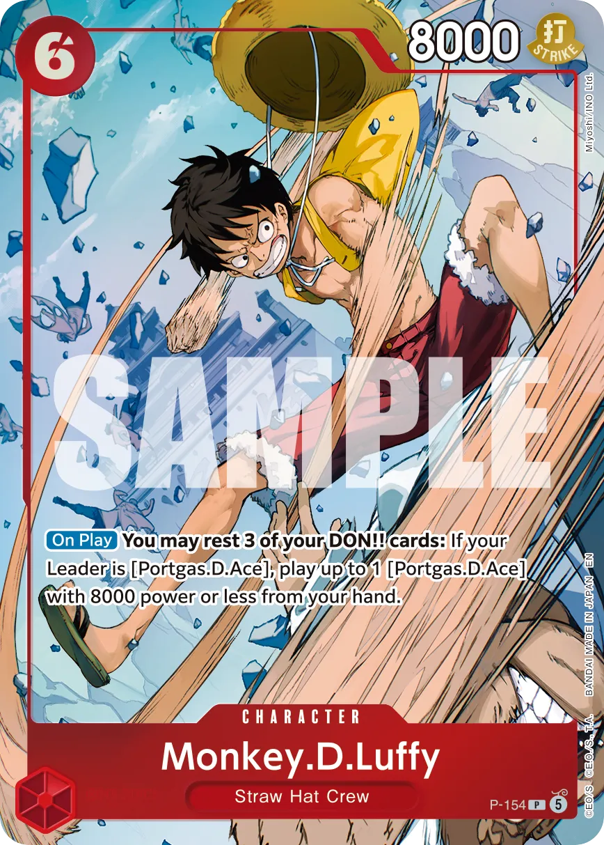 Monkey.D.Luffy (P-154)