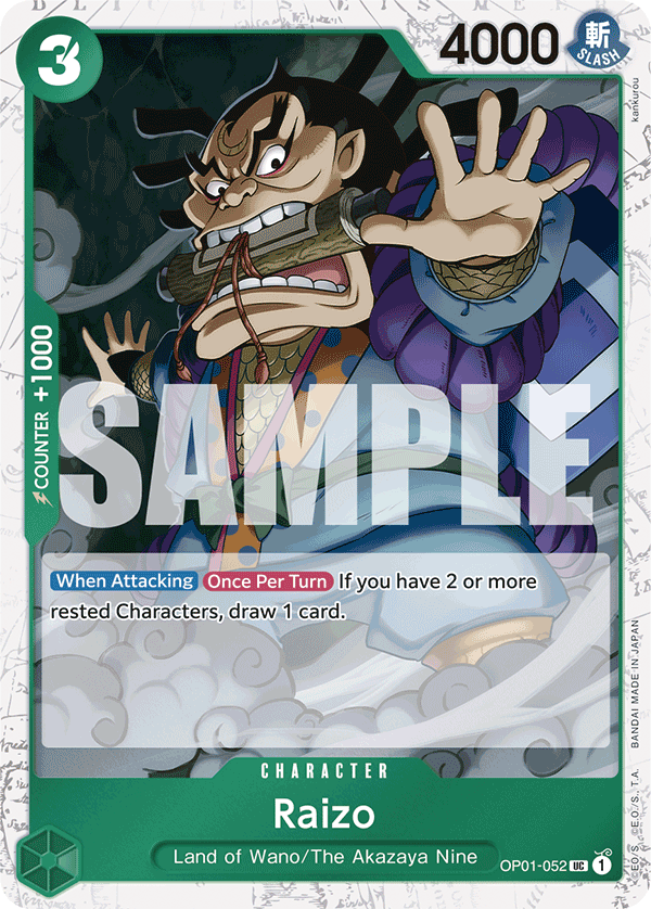 Raizo (Jolly Roger) (OP01-052_p3)