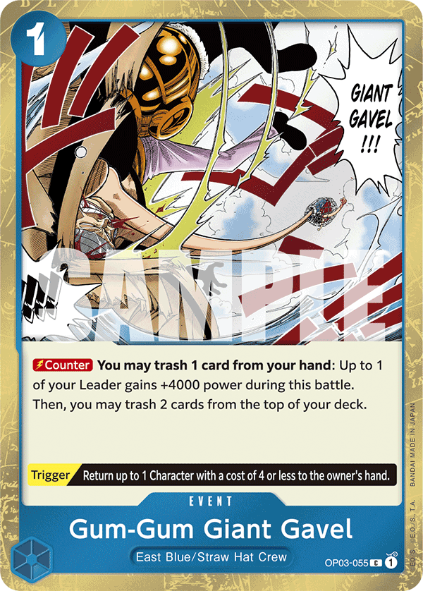 Gum-Gum Giant Gavel (Jolly Roger) (OP03-055_p2)
