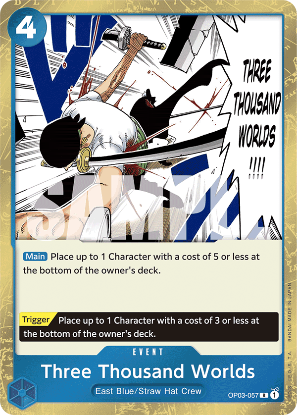 Three Thousand Worlds (Jolly Roger) (OP03-057_p2)