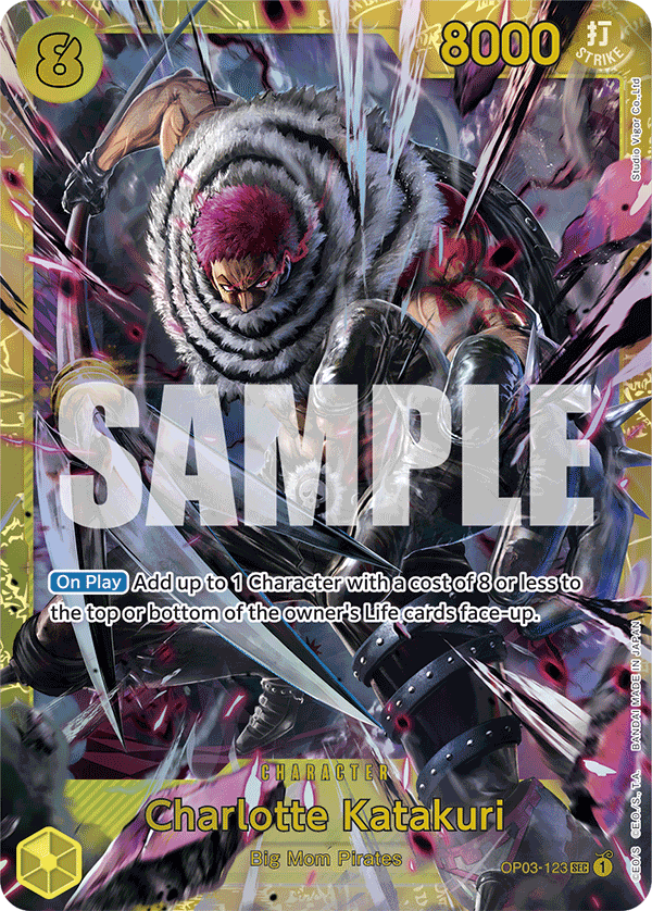 Charlotte Katakuri (Reprint) (OP03-123_p3)
