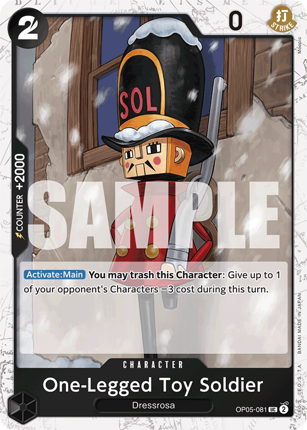 One-Legged Toy Soldier (Jolly Roger) (OP05-081_p2)
