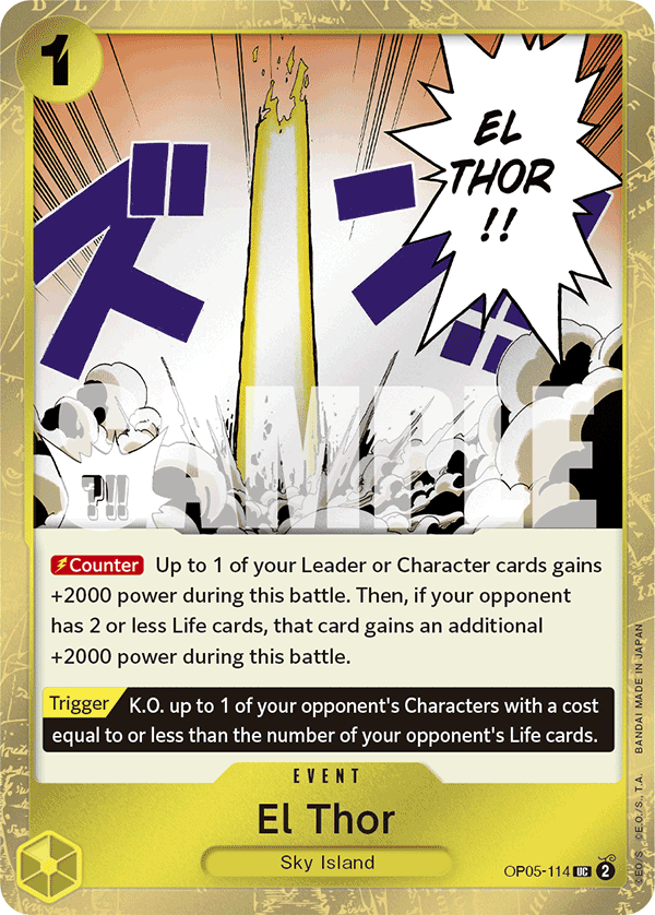 El Thor (Jolly Roger) (OP05-114_p2)