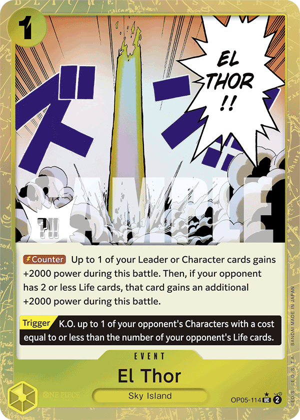 El Thor (Textured) (OP05-114_p3)