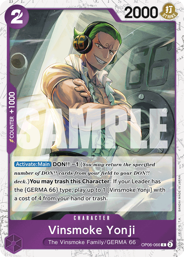 Vinsmoke Yonji (Jolly Roger) (OP06-066_p2)