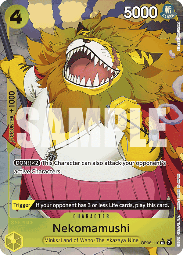 Nekomamushi (Full Art) (OP06-110_p4)
