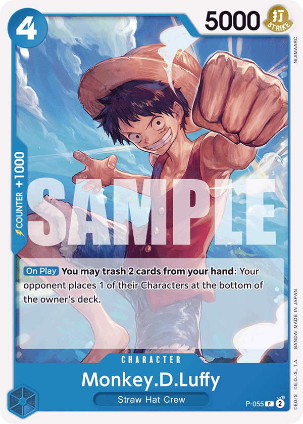 Monkey.D.Luffy (Reprint) (P-055_p1)