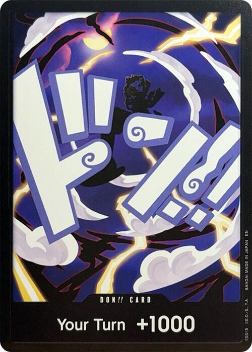 Don!! Card (PRB-02 Monkey D Luffy - Gear 5) (Don!!_PRB02_MonkeyDLuffyGear5)