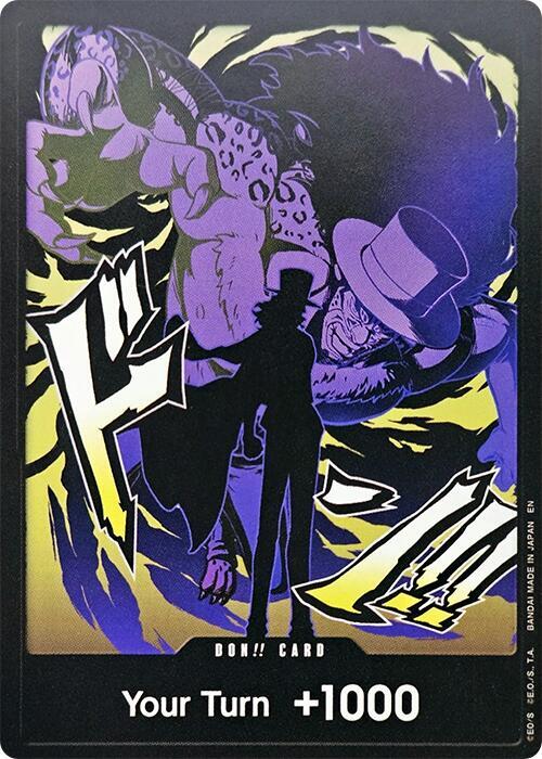 Don!! Card (PRB-02 Rob Lucci) (Don!!_PRB02_RobLucci)
