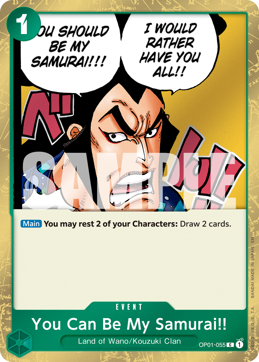You Can Be My Samurai!! (OP01-055_p1)