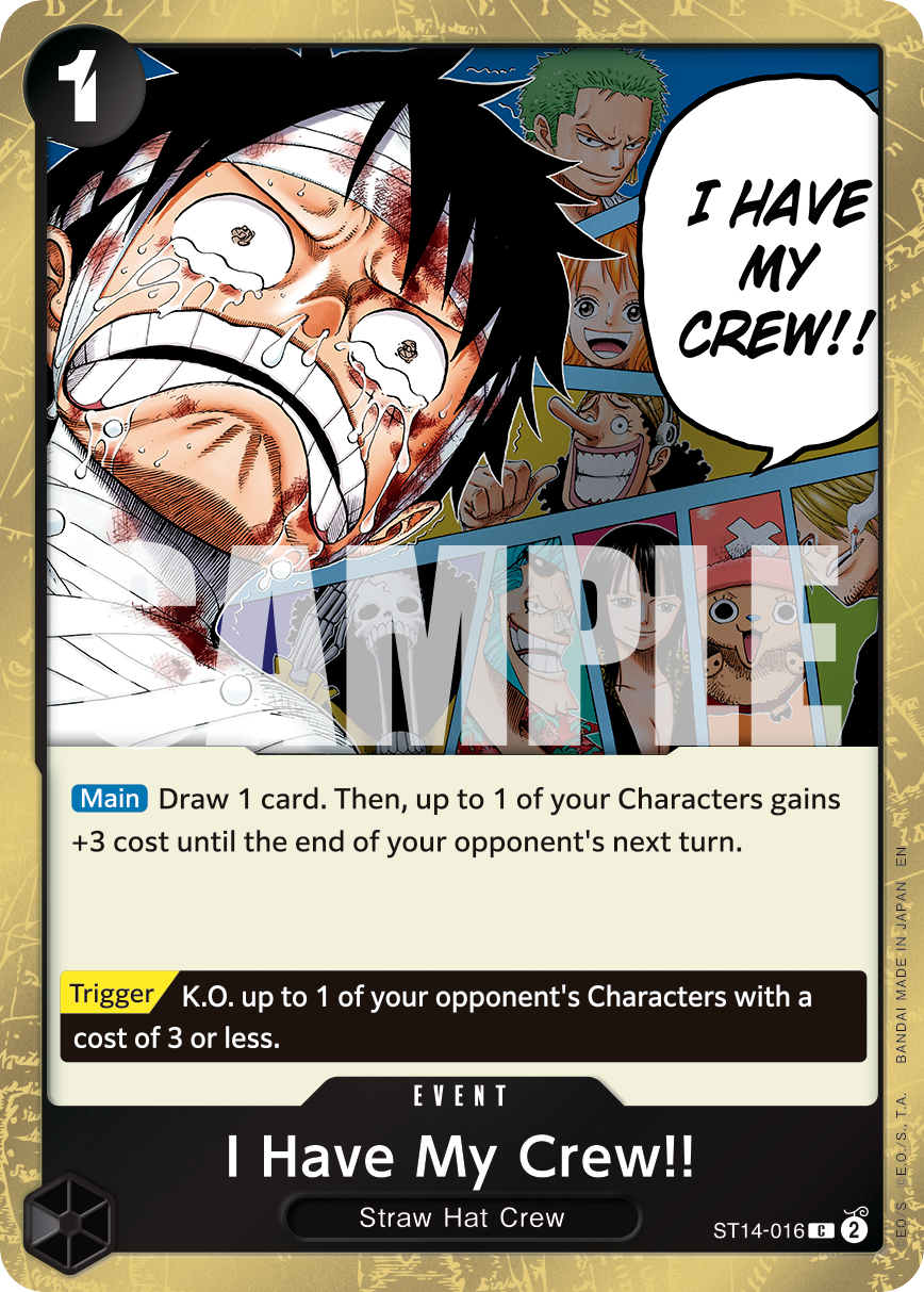 I Have My Crew!! (ST14-016_p1)