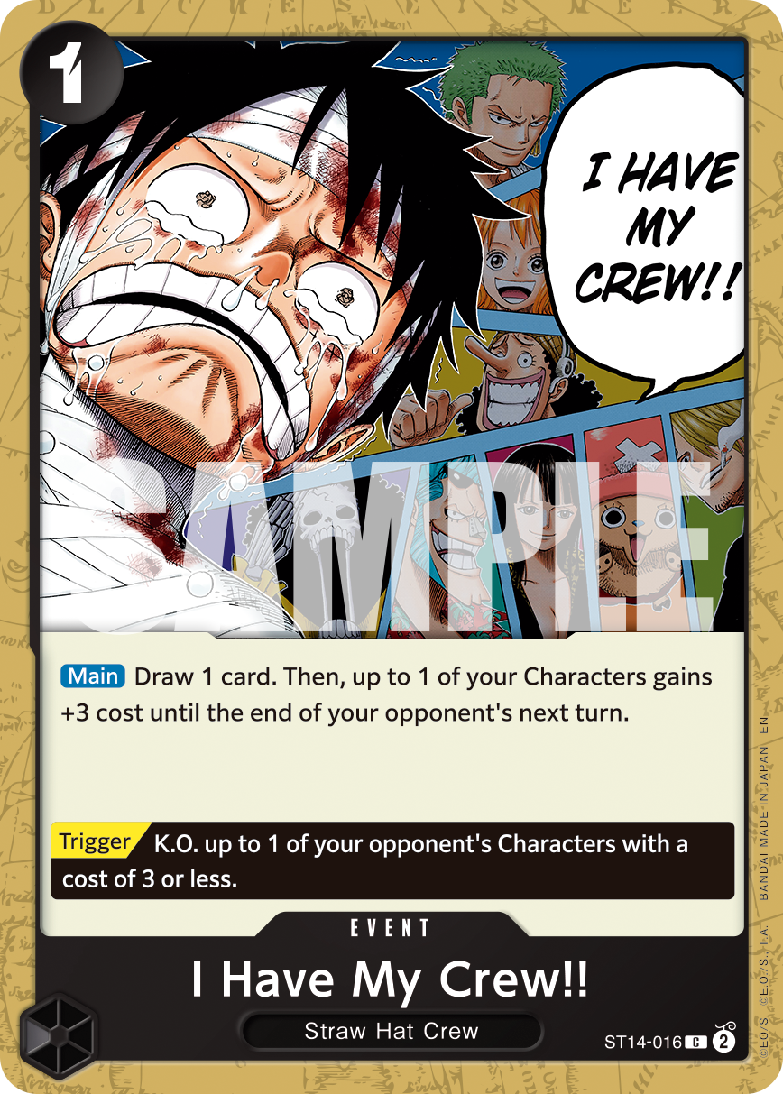 I Have My Crew!! (ST14-016_r1)