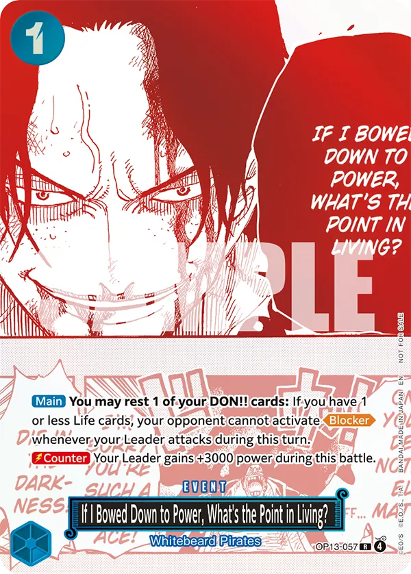 If I Bowed Down to Power, What's the Point in Living? (OP13-057_c1)