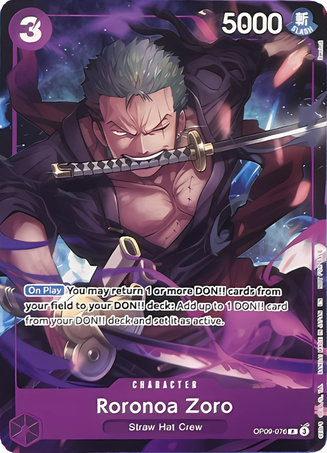 Roronoa Zoro (OP09-076_wp2)