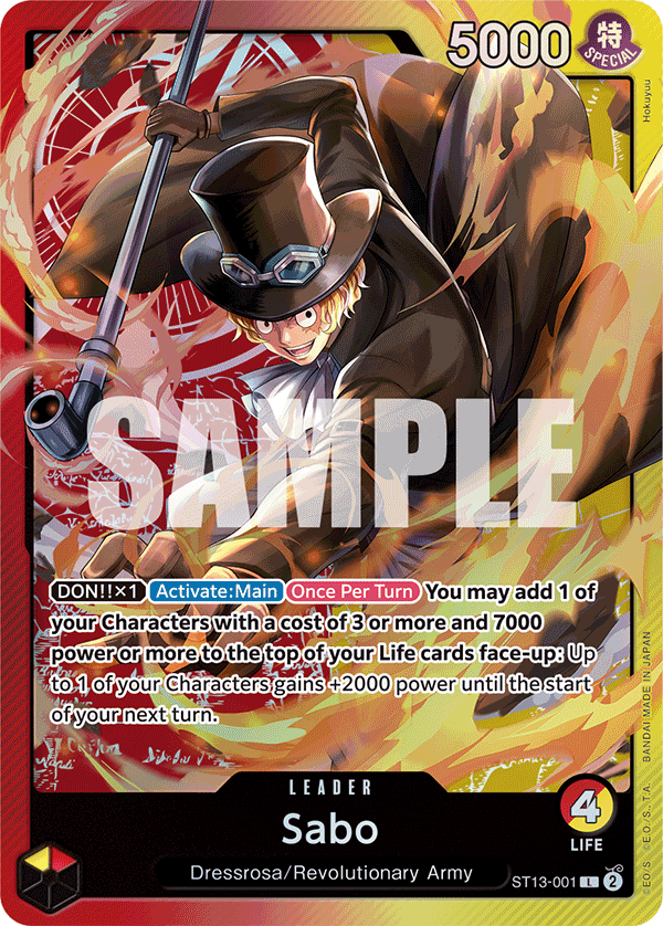 Sabo (ST13-001)