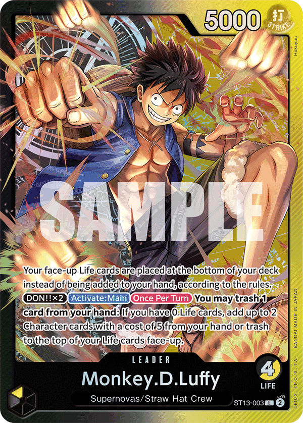 Monkey.D.Luffy (ST13-003)