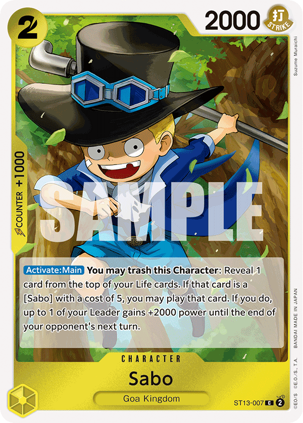 Sabo (ST13-007)