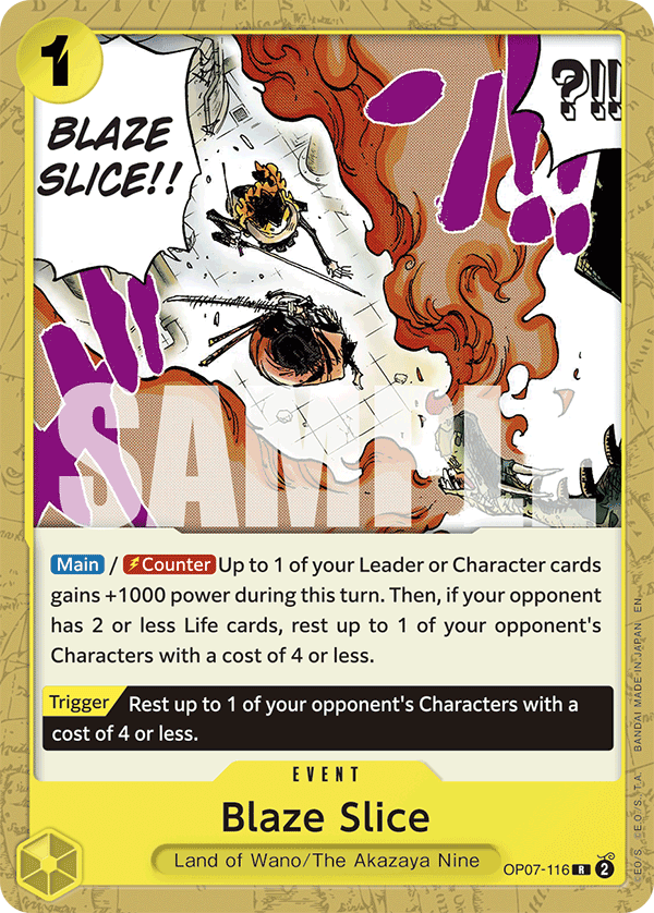 Blaze Slice (OP07-116_p1)