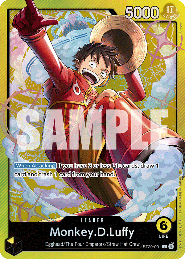 Monkey.D.Luffy (ST29-001)
