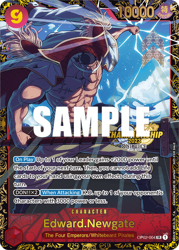 Edward Newgate (OP02-004_championship_w3)