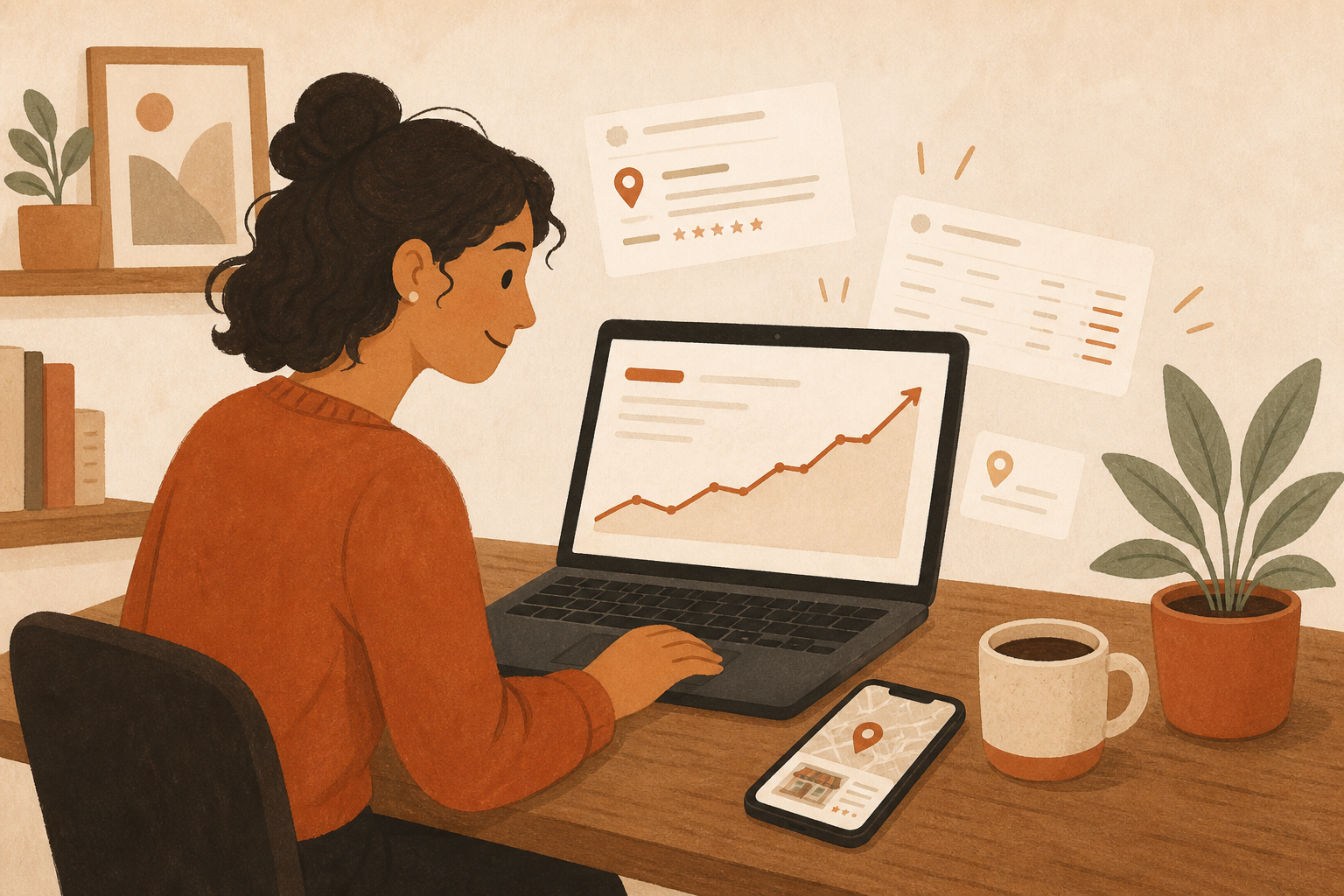 What Google Actually Did for a Local Business Site I Built (Real Numbers)