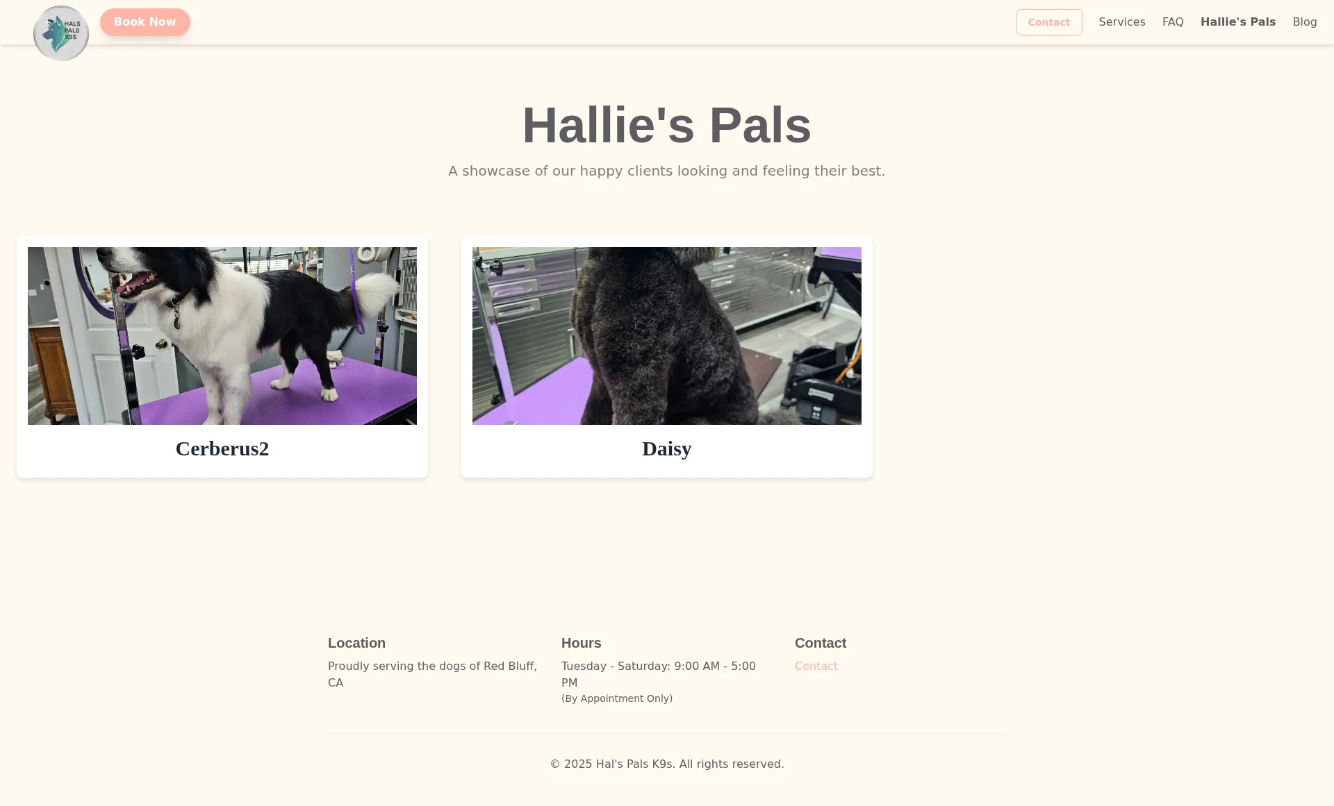 Hal's Pals K9s — Dog Grooming in Red Bluff, CA screenshot 6