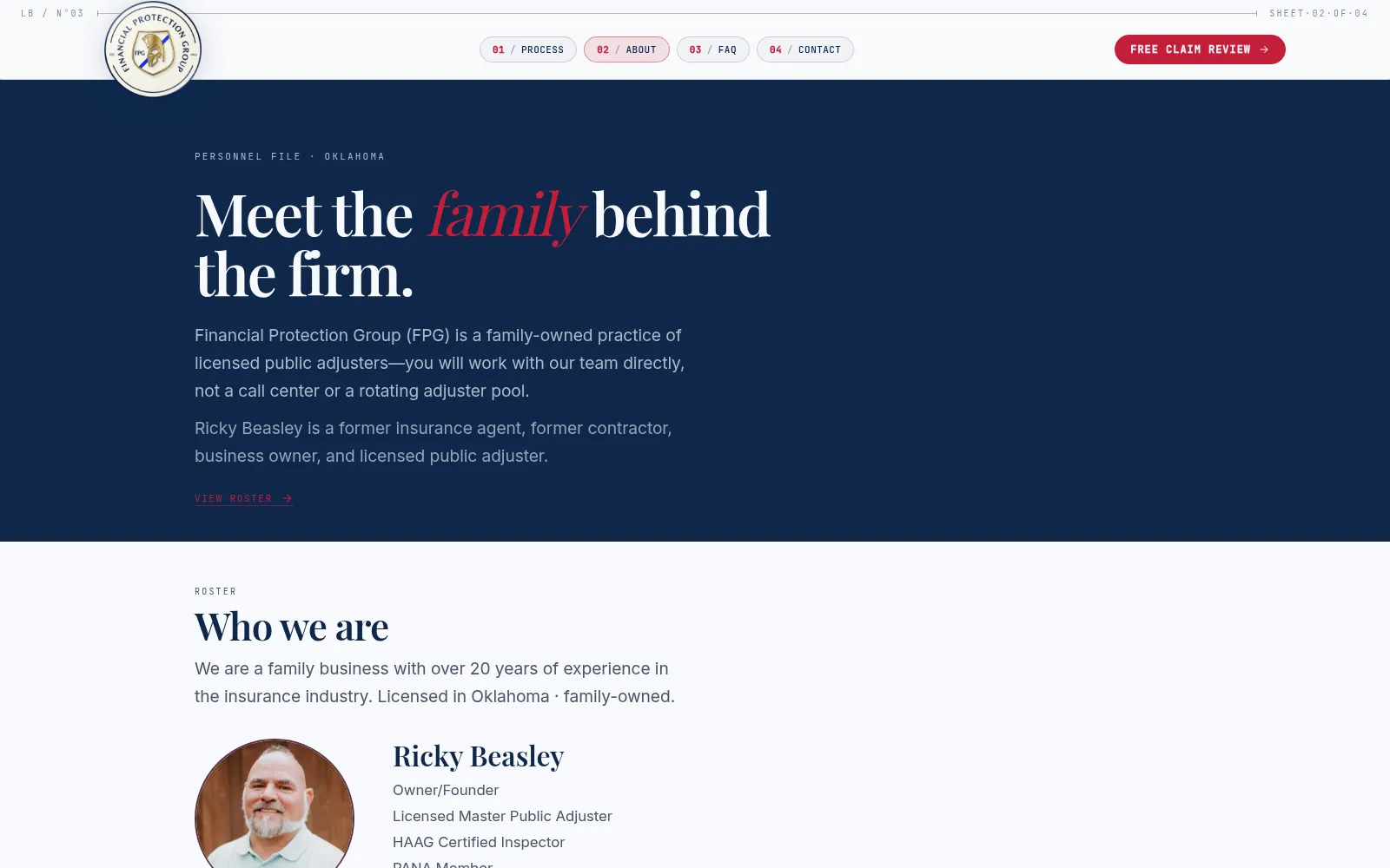 Oklahoma Public Adjusters | Financial Protection Group (FPG) screenshot 3