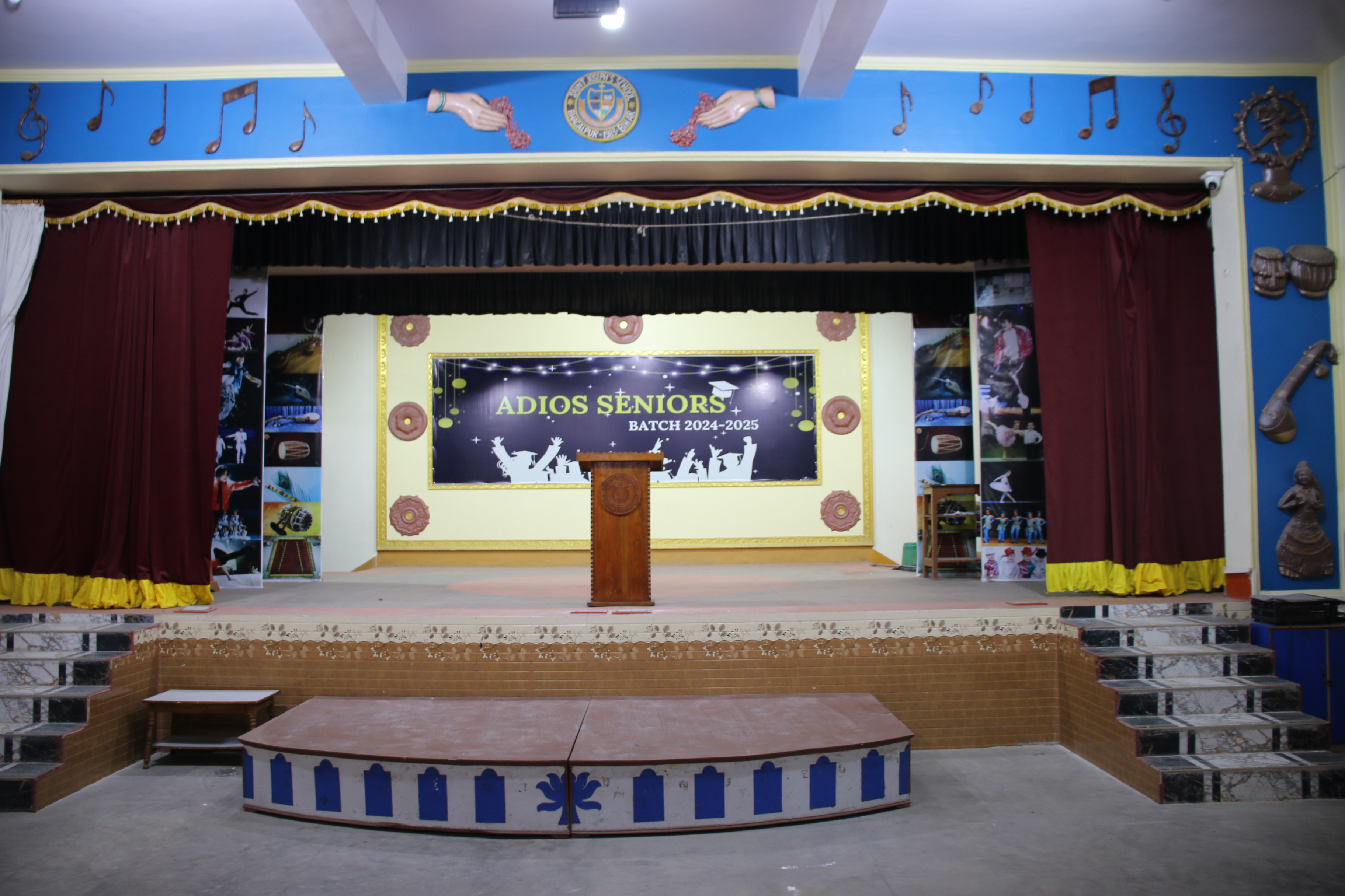🏛️ School Auditorium – The Heart of Expression and Celebration