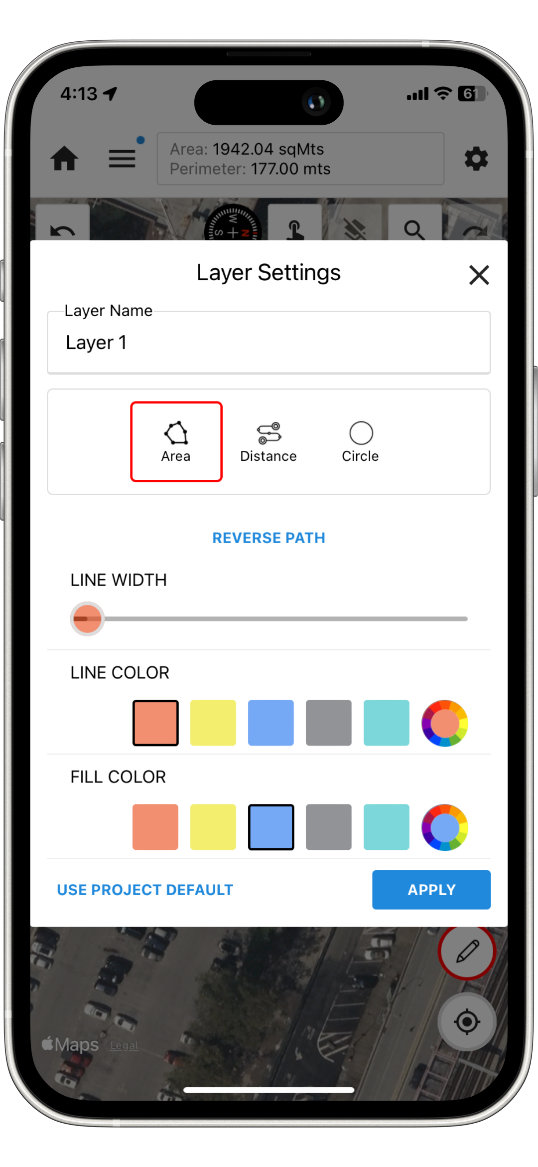 Mapulator Layer Settings