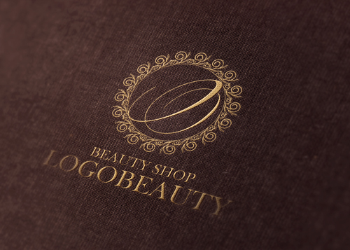 Mockup example of the Ornate Essence logo, number 2