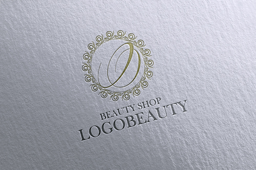 Mockup example of the Ornate Essence logo, number 3