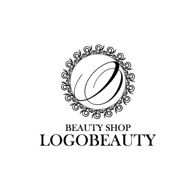 Mockup example of the Ornate Essence logo, number 6