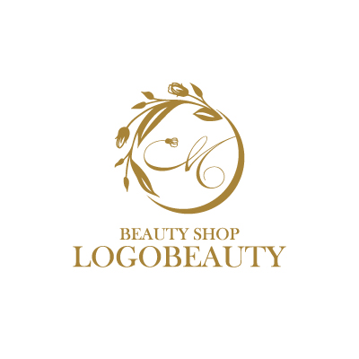 Mockup example of the Floral Essence logo, number 6