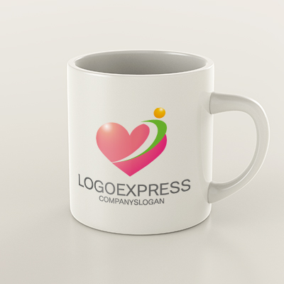 Mockup example of the HeartSpring logo, number 4