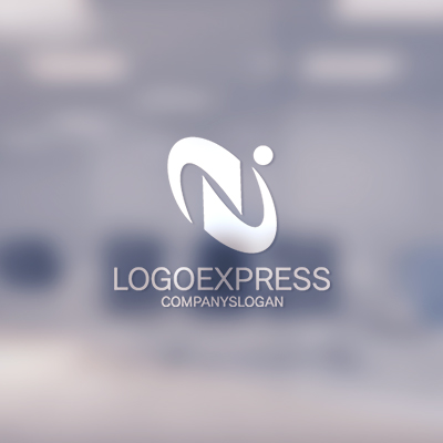Mockup example of the Netwave logo, number 10