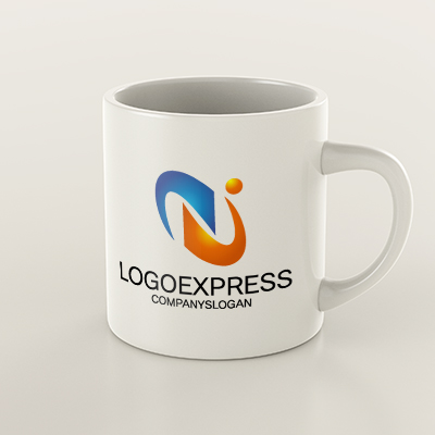Mockup example of the Netwave logo, number 4