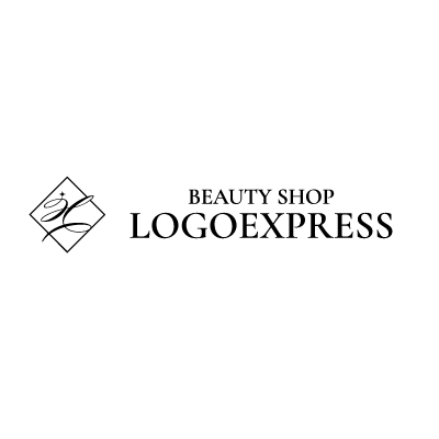 Mockup example of the Haute Beauty logo, number 2